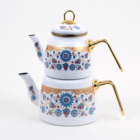 Ottomrn Pattern Teapot